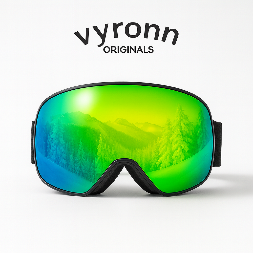 CrystalRide™ Goggles - Neon Blaze