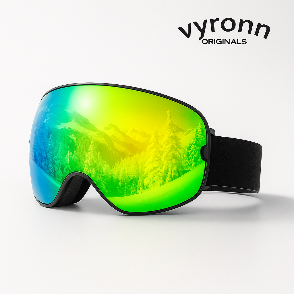 CrystalRide™ Goggles - Neon Blaze