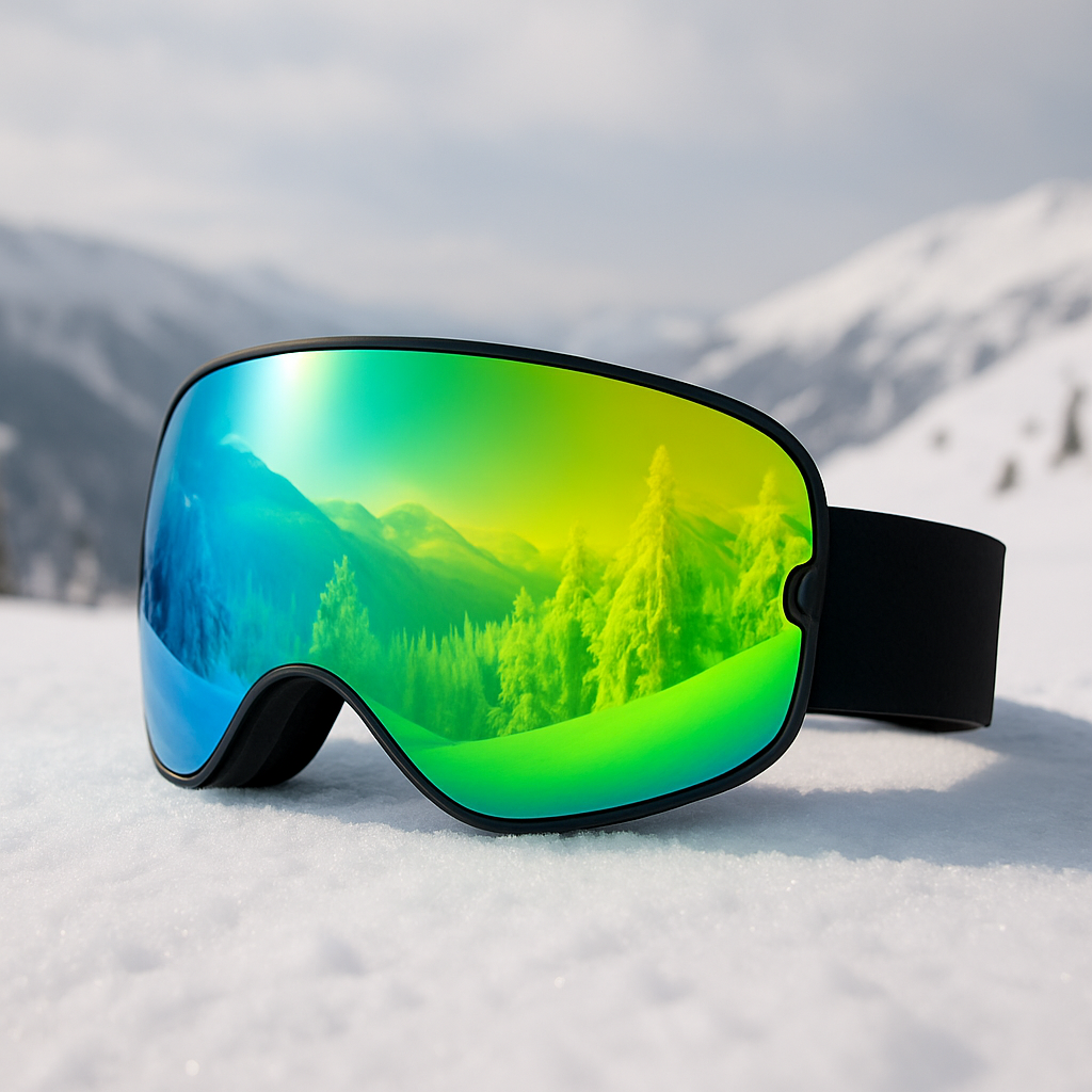 CrystalRide™ Goggles - Neon Blaze