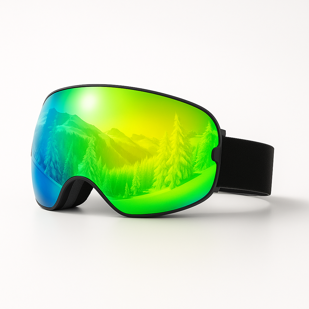 CrystalRide™ Goggles - Neon Blaze