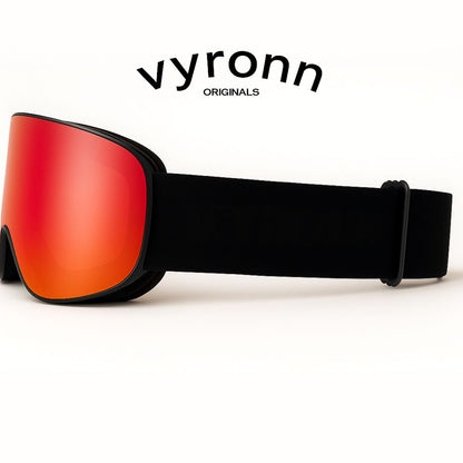 CrystalRide™ Goggles Inferno Red