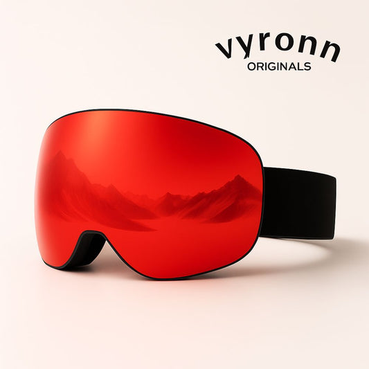 CrystalRide™ Goggles Inferno Red