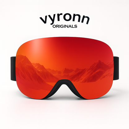 CrystalRide™ Goggles Inferno Red