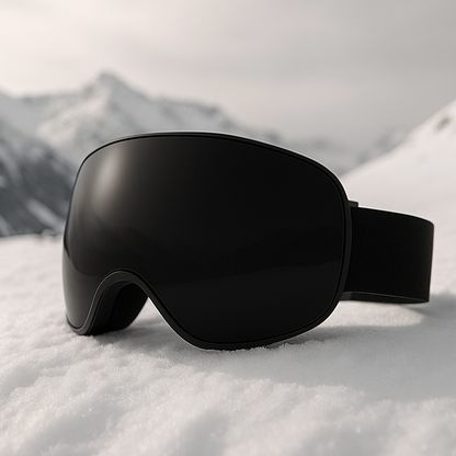 CrystalRide™ Goggles - Midnight Black