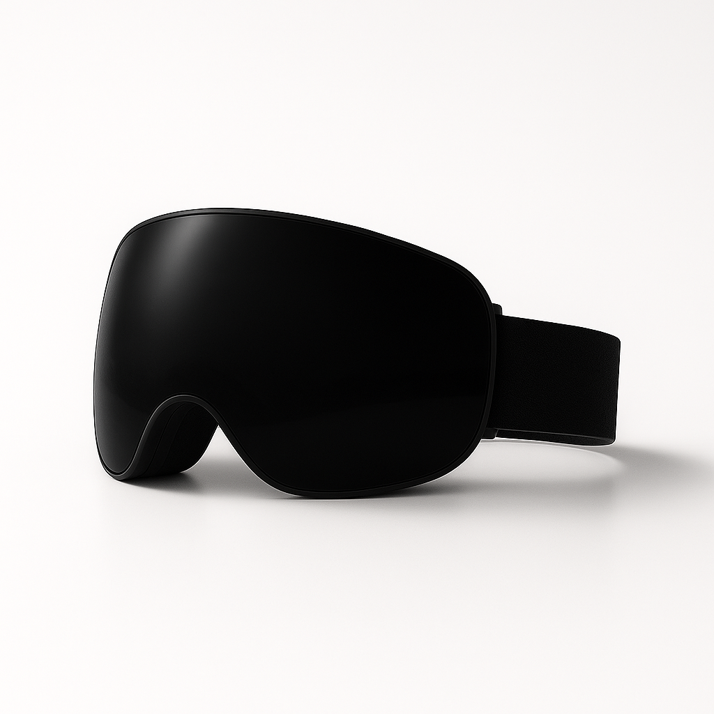 CrystalRide™ Goggles - Midnight Black