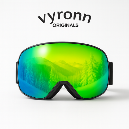 CrystalRide™ Goggles - Neon Blaze