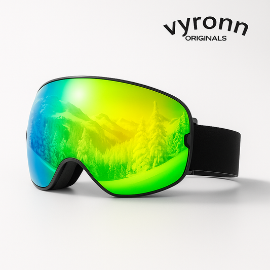 CrystalRide™ Goggles - Neon Blaze
